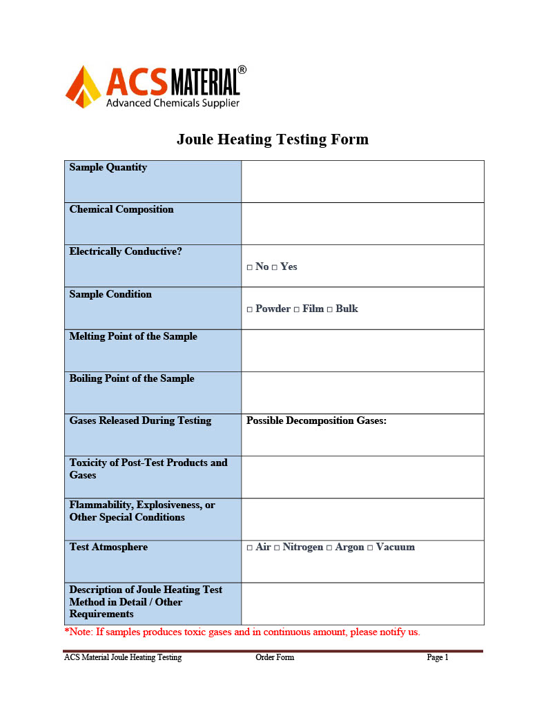 FlashVolt™ Joule Heating Test Service