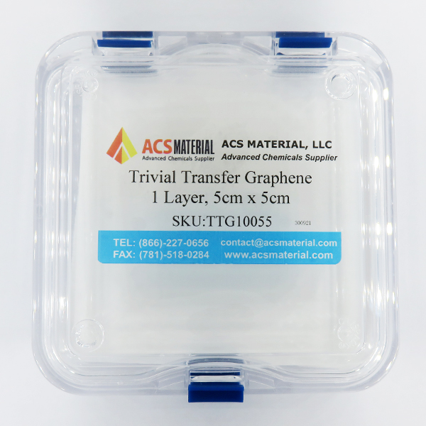 Graphene Chelicera プロモ 1枚 CF FaB Monolayer Graphene on PET 60 mm x 40 mm – Graphenea