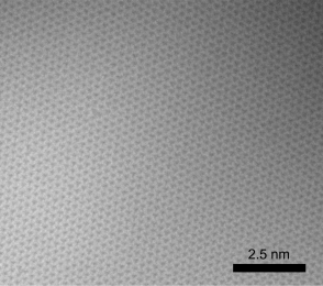 Typical TEM Image of ACS Material Monolayer TTHBN