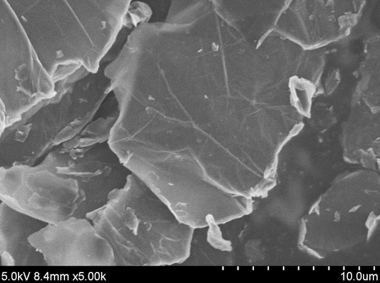 SEM Low Defect Graphite Oxide