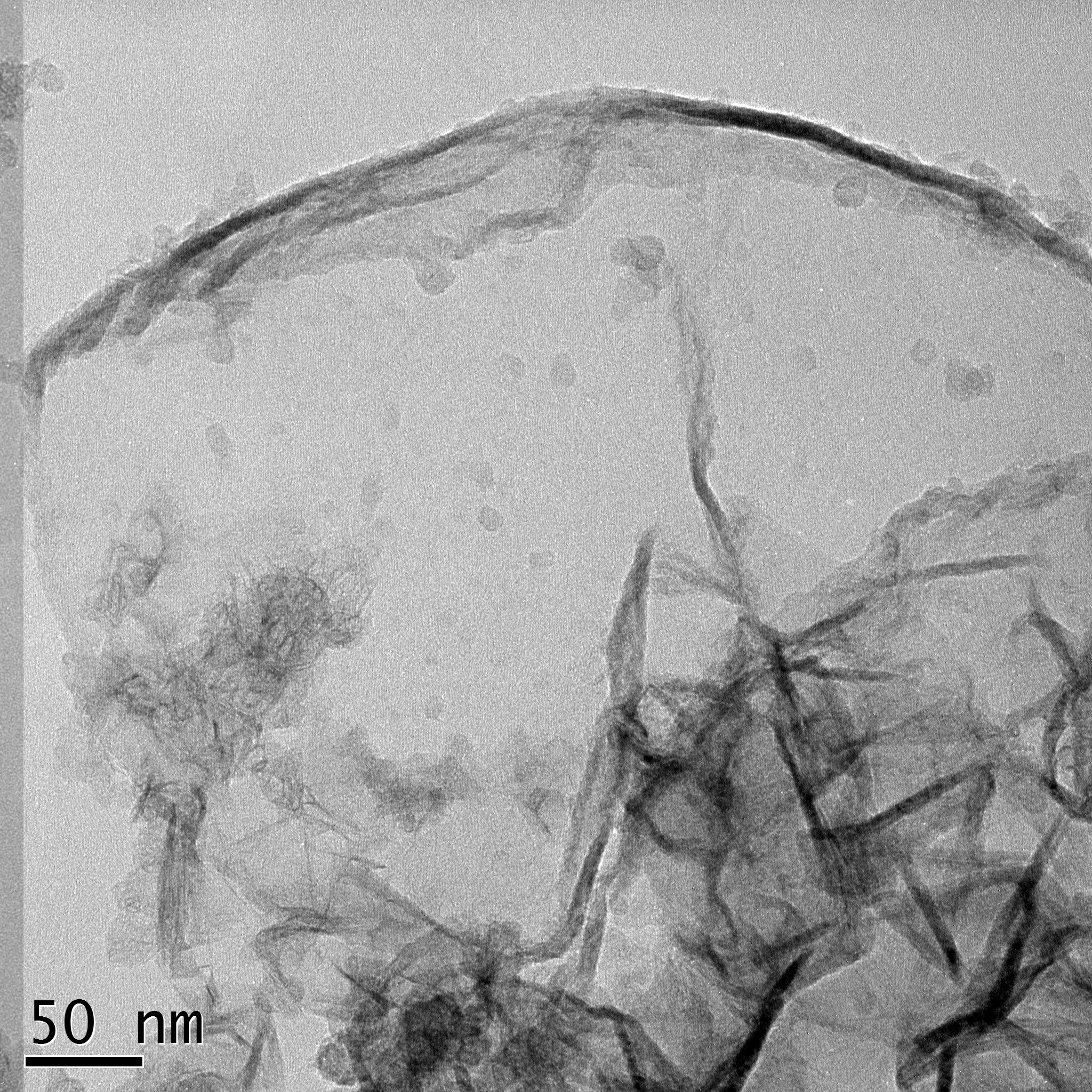 TEM-Graphene (Arc-Discharge Method)