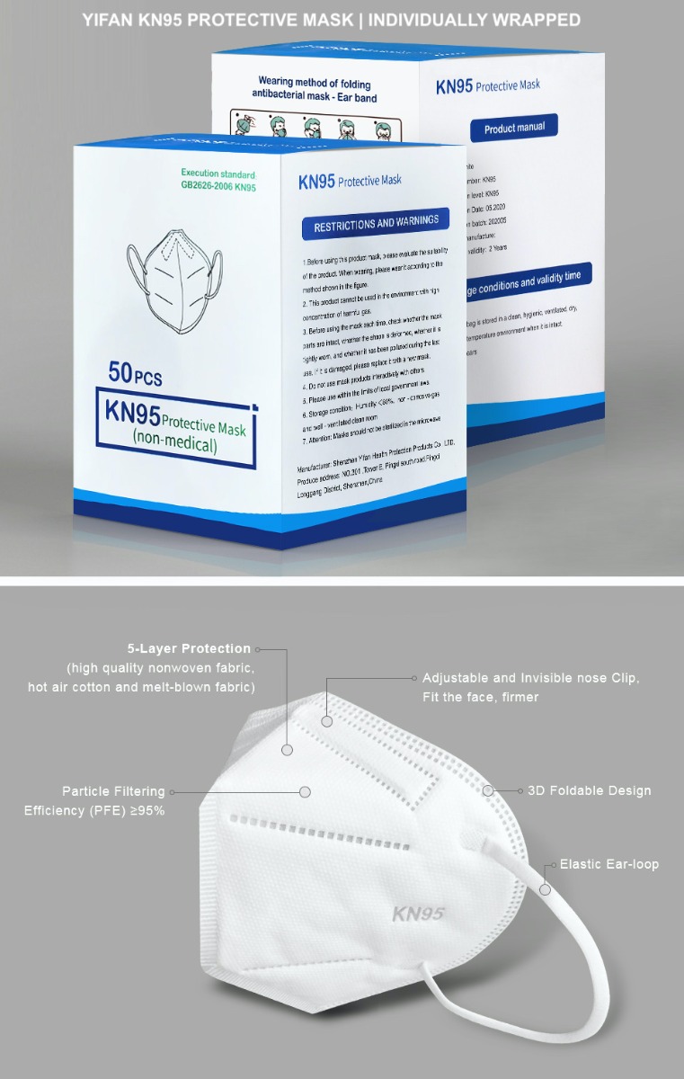 n95 mask specifications