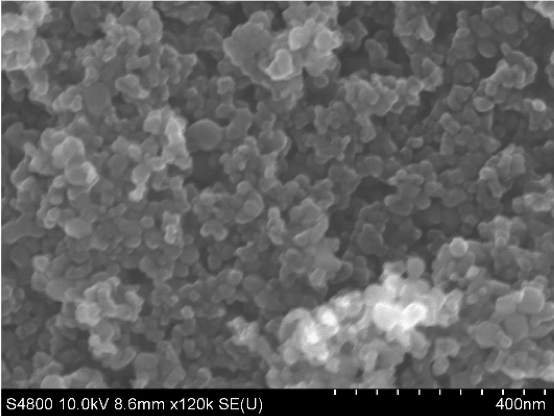 Typical SEM Image of ACS Material Black TiO2-x(2)