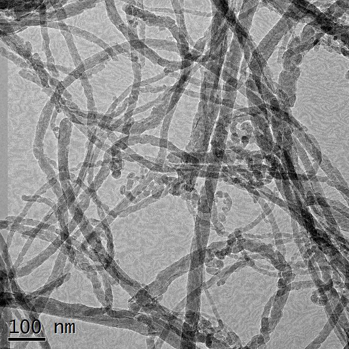 Fluorinated Carbon Nanotubes_TEM