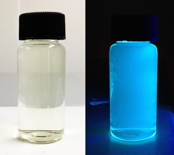 Blue Luminescent Graphene Quantum Dots