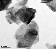 Typical TEM Image of ACS Material Natural Graphite Nanoparticles (2)